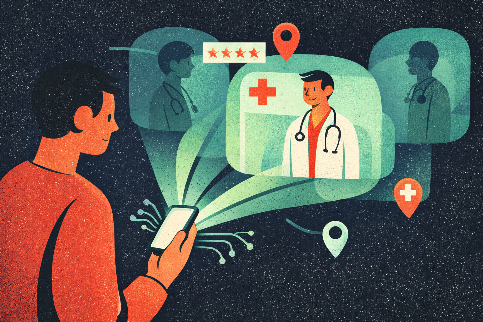 O paciente mudou: como a inteligência artificial está escolhendo o seu médico (e o que fazer)