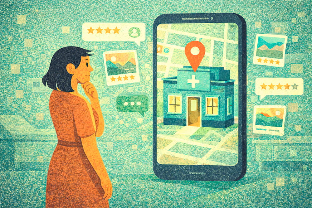 Sua clínica existe no Google? Por que o perfil de negócios é a sua nova recepção